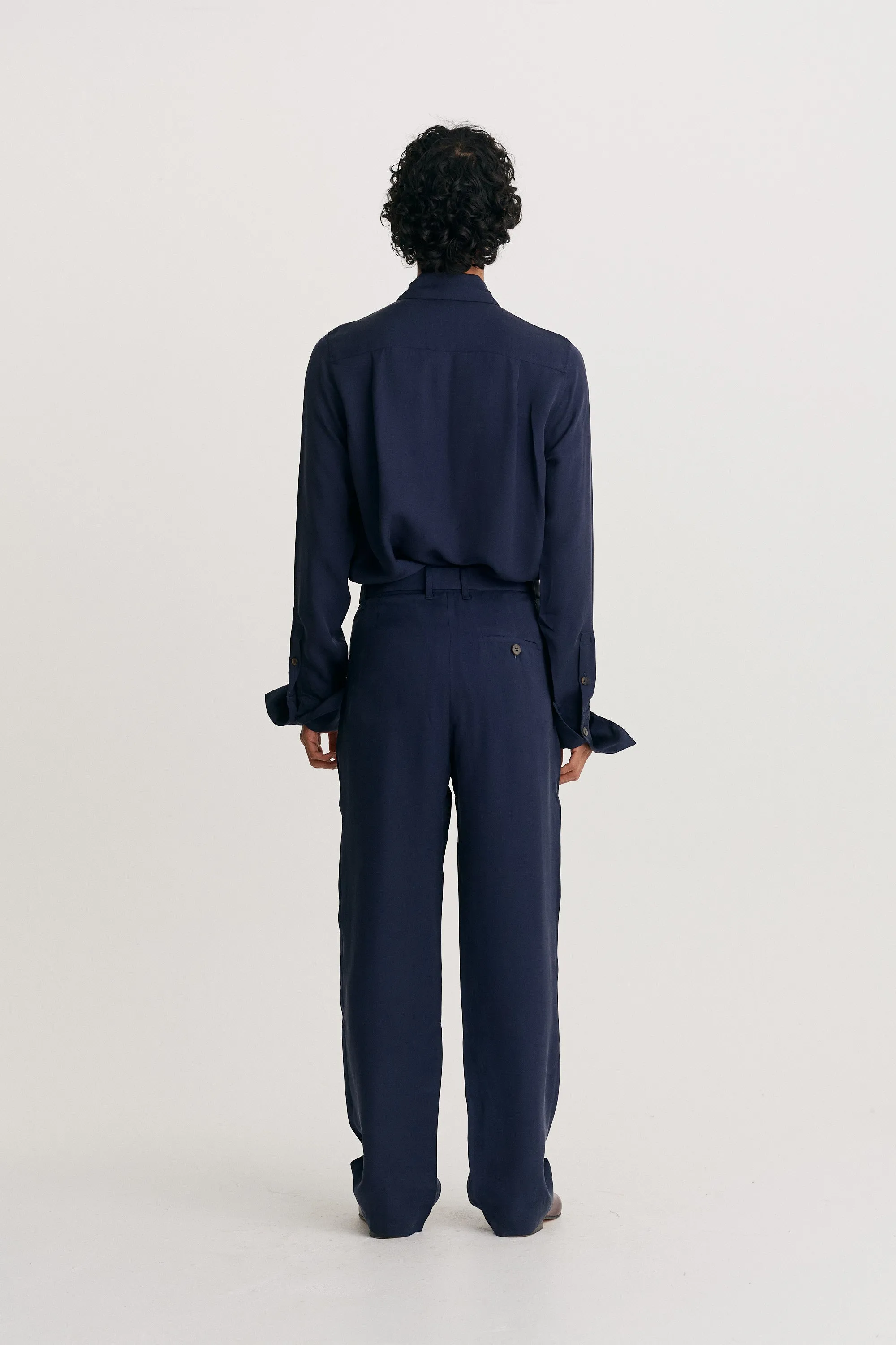 Button Belt Grant Trouser
