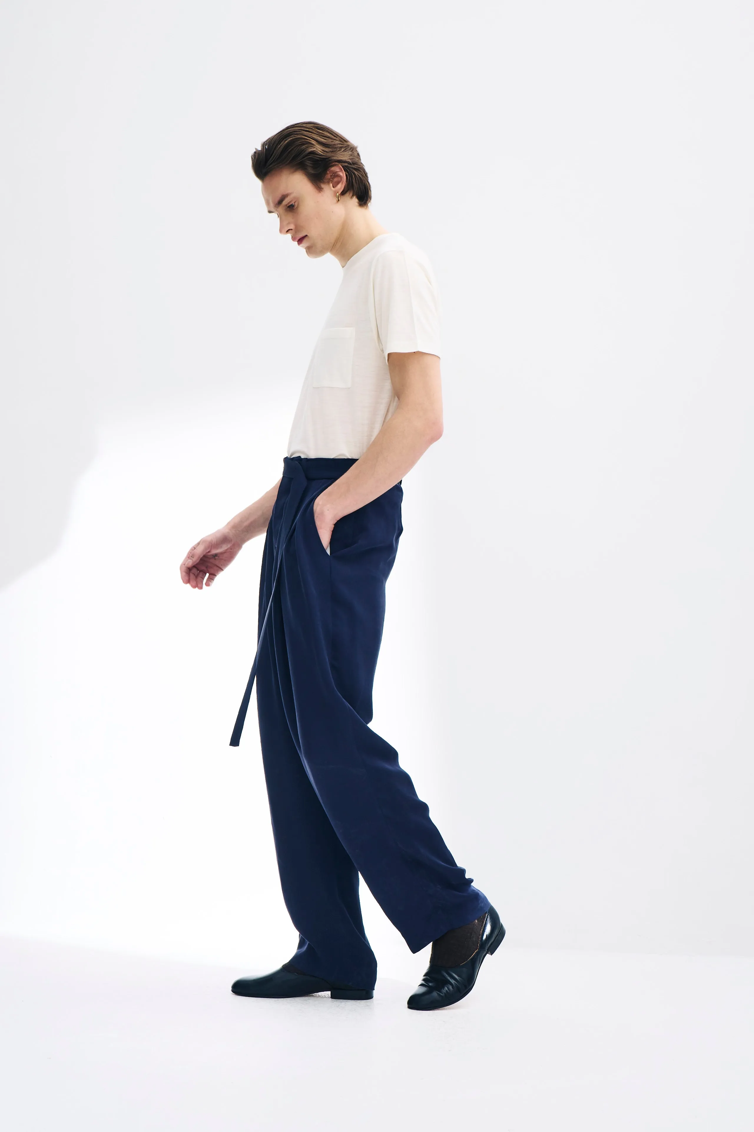 Button Belt Grant Trouser
