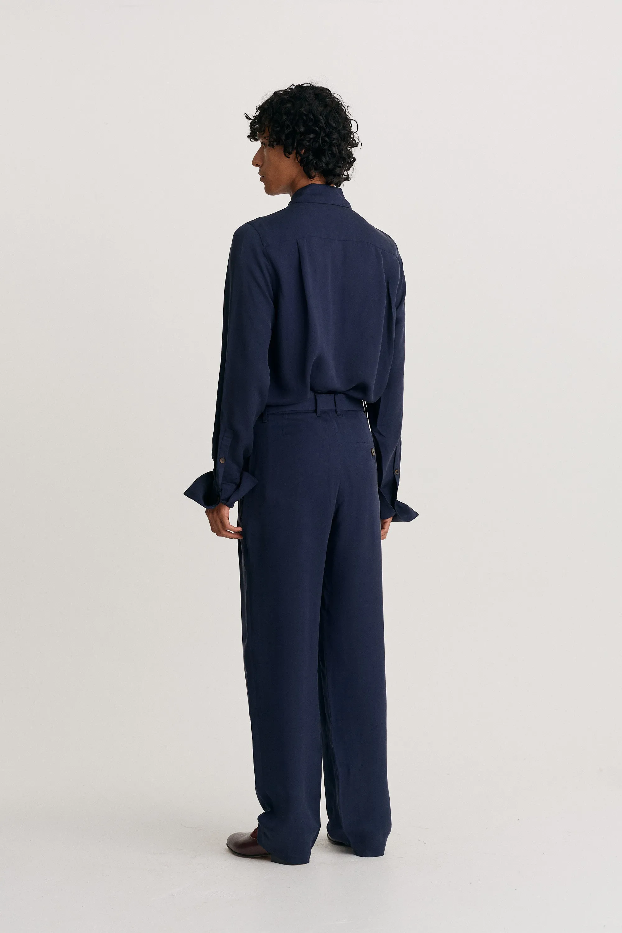 Button Belt Grant Trouser
