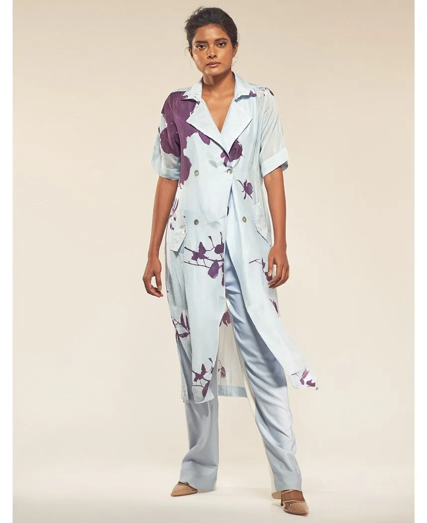 Peony Print Jacket