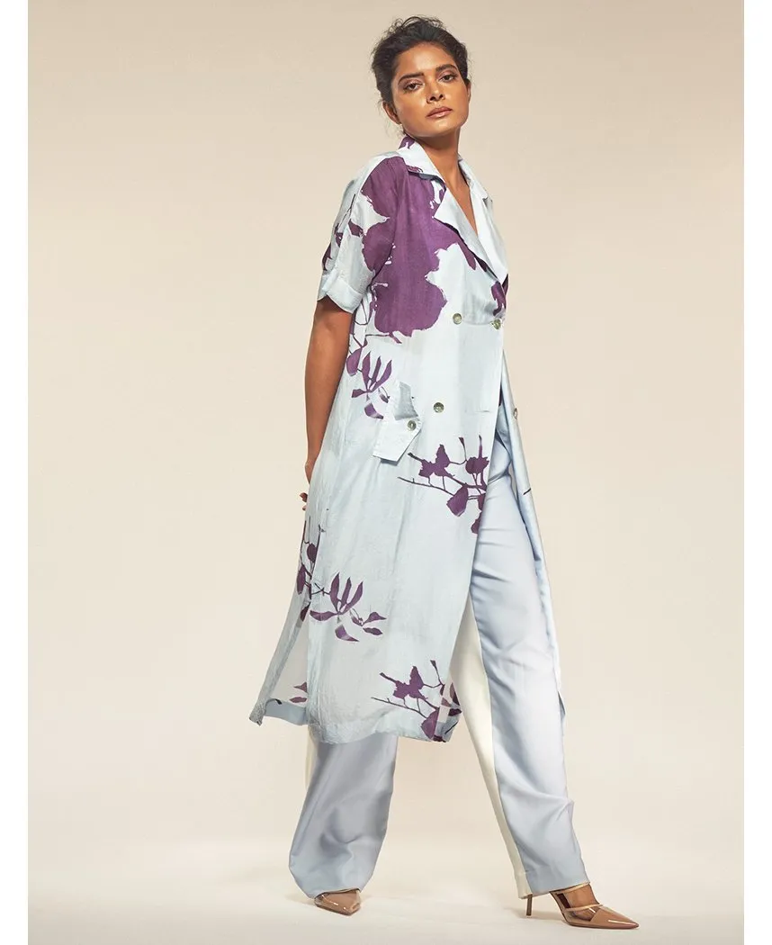 Peony Print Jacket