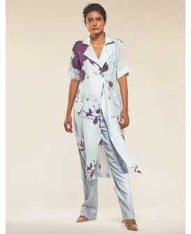 Peony Print Jacket